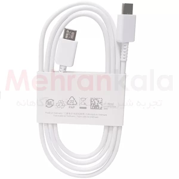 کابل شارژ دو سر تایپ سی اصلی سامسونگ مدل Genuine EP-DN980/BWE/USB-C — تصویر ۲