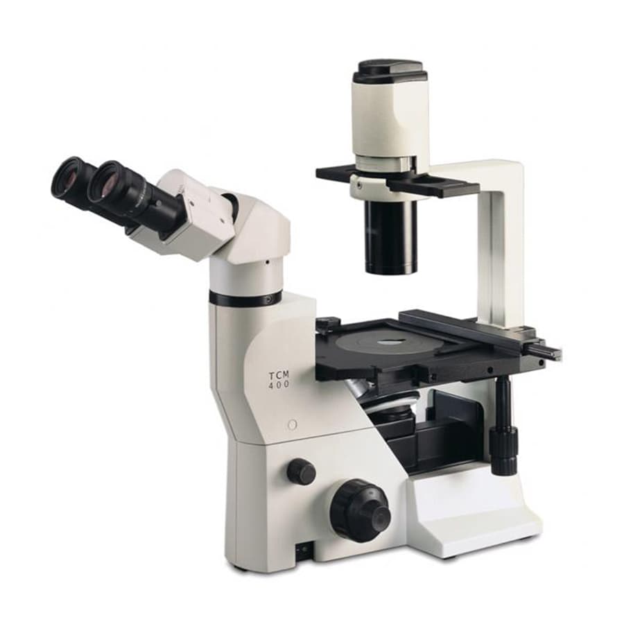 میکروسکوپ سه چشمی اینورت TCM400