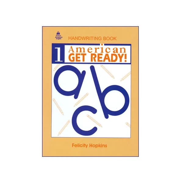 کتاب American Get Ready Handwriting Book 1