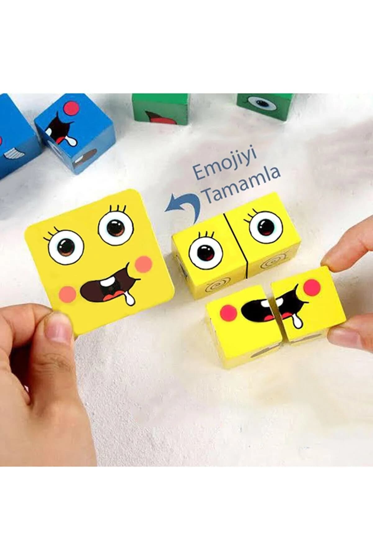 پازل شکلک روبیک با Edoy Rubik Emoji Puzzle — تصویر ۴