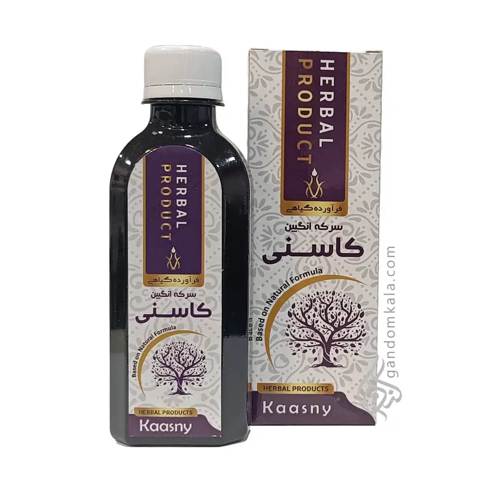 شربت سرکه انگبین کاسنی (کاهش چربی خون و پاکسازی خون)