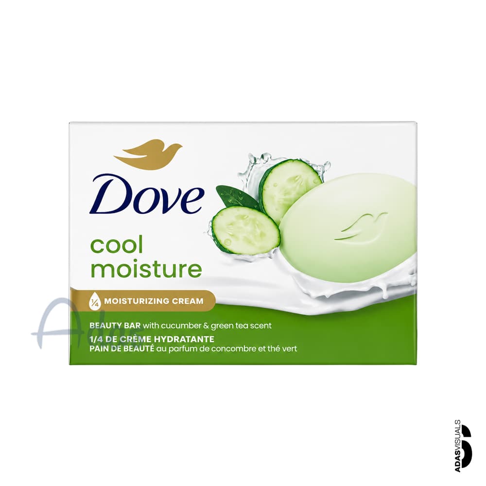 صابون کرمی داو آمریکا مدل Cool Moisture | حاوی عصاره خیار و چای سبز