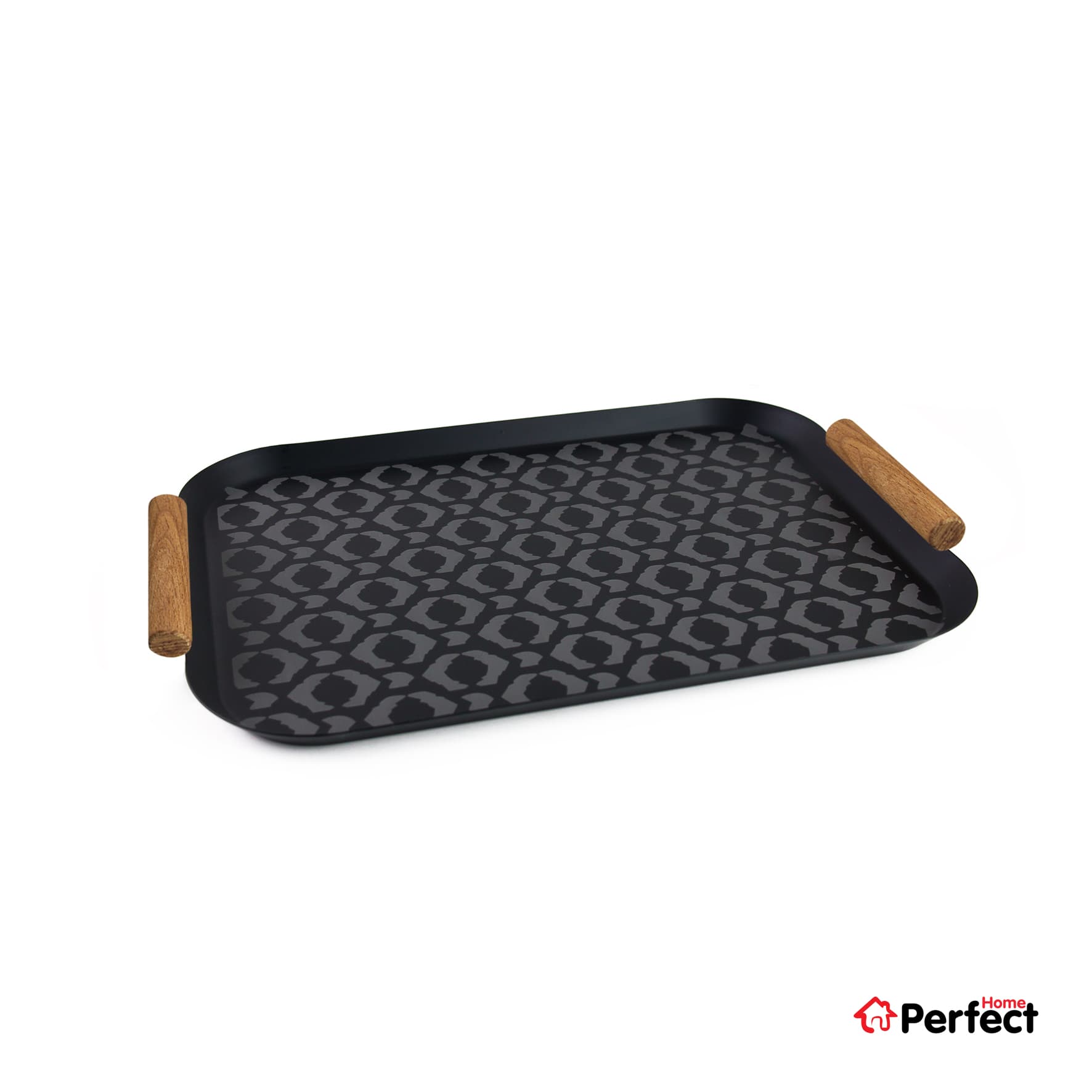 سینی فلزی PERFECTHOME مدل 6224 طرح لوزی — تصویر ۵