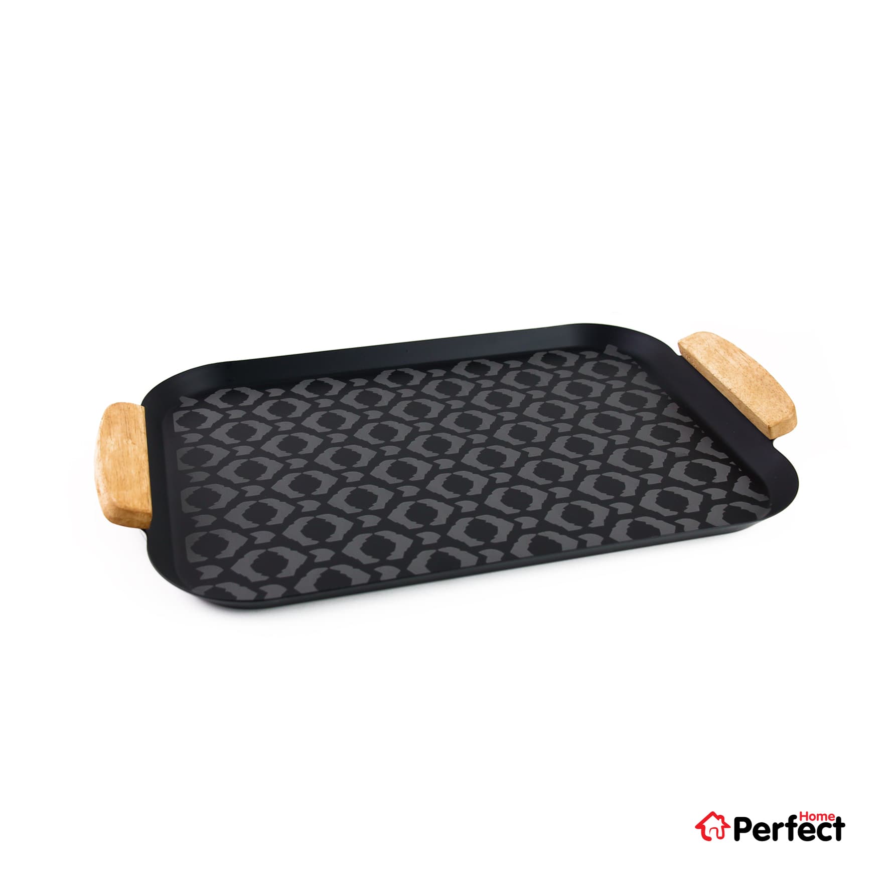 سینی فلزی PERFECTHOME مدل 6223 طرح لوزی — تصویر ۶