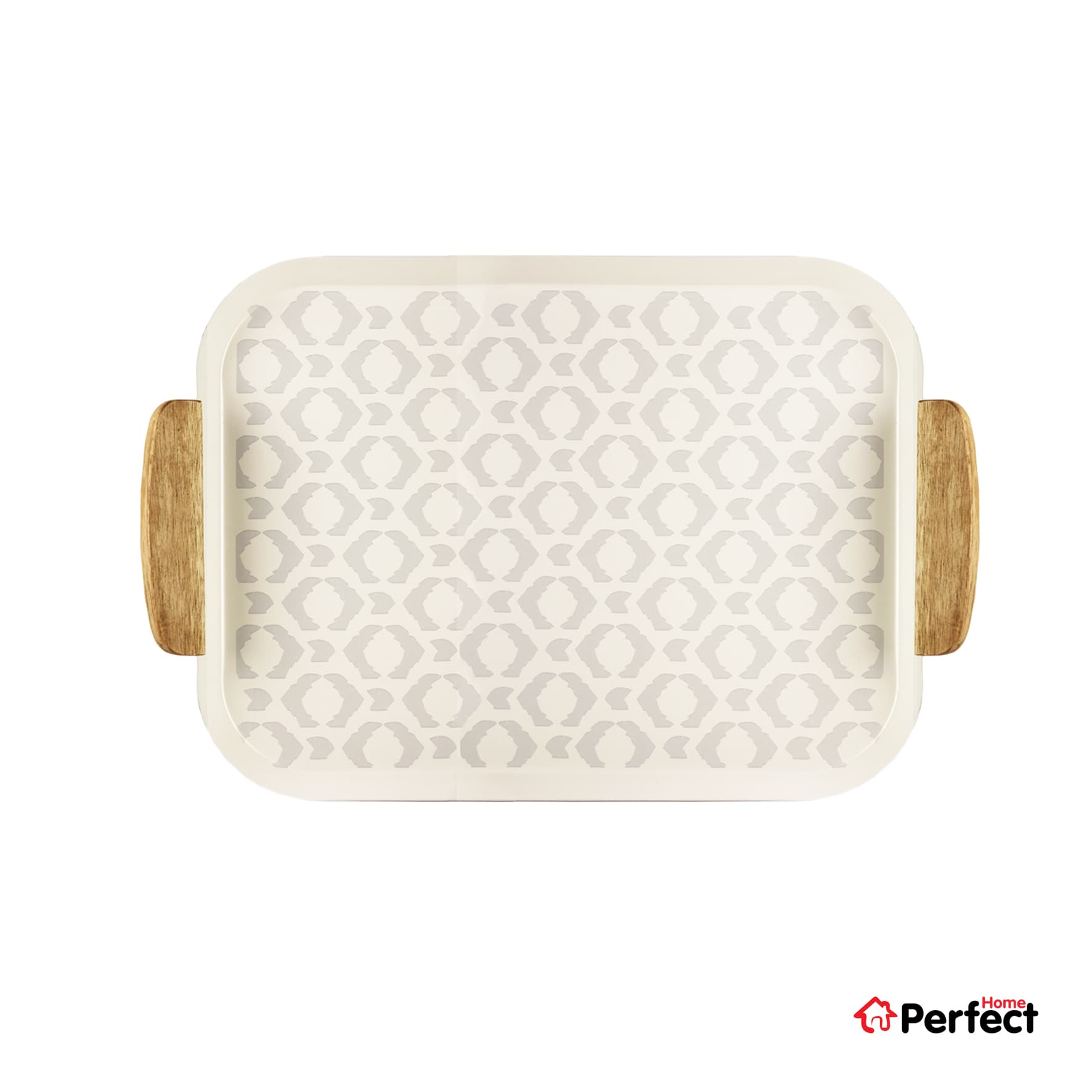 سینی فلزی PERFECTHOME مدل 6223 طرح لوزی — تصویر ۴