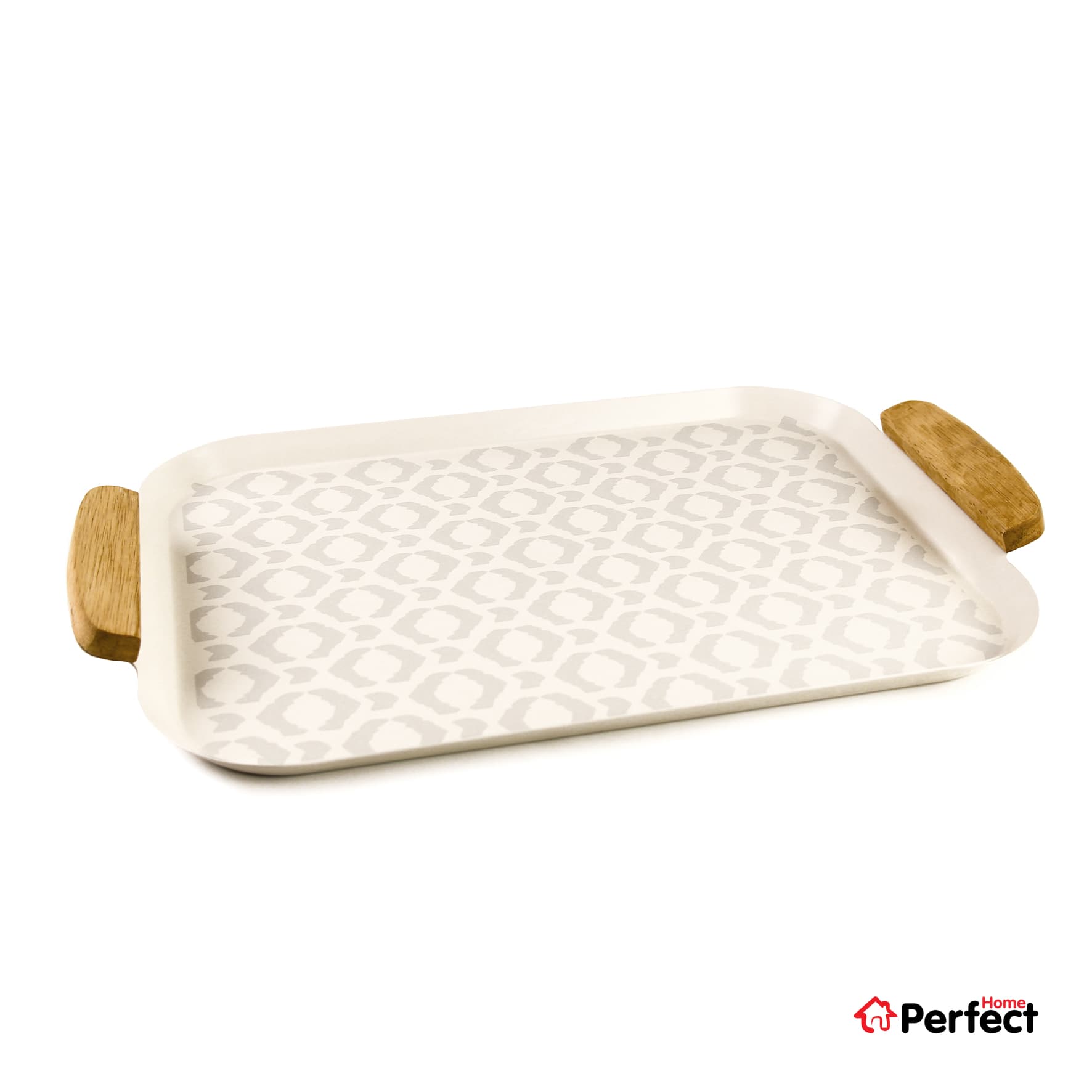 سینی فلزی PERFECTHOME مدل 6123 طرح لوزی — تصویر ۷