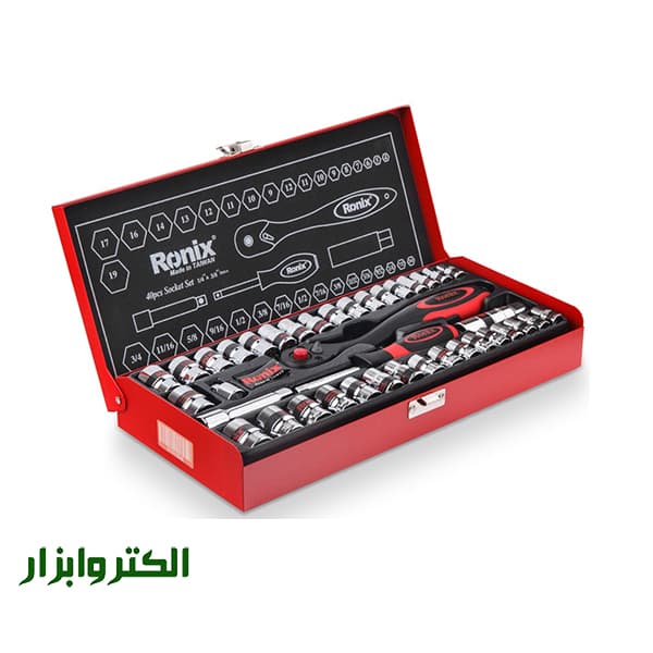 جعبه بکس 40 پارچه رونیکس مدل 2640 — تصویر ۲
