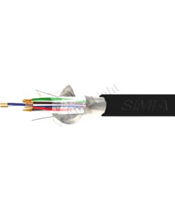 کابل زوجی زمینی 0.6*2*15 سیمیا (متر)