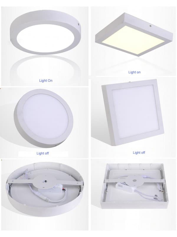 پنل LED روکار مربع 36 وات 45 در 45 سانتی متر — تصویر ۳