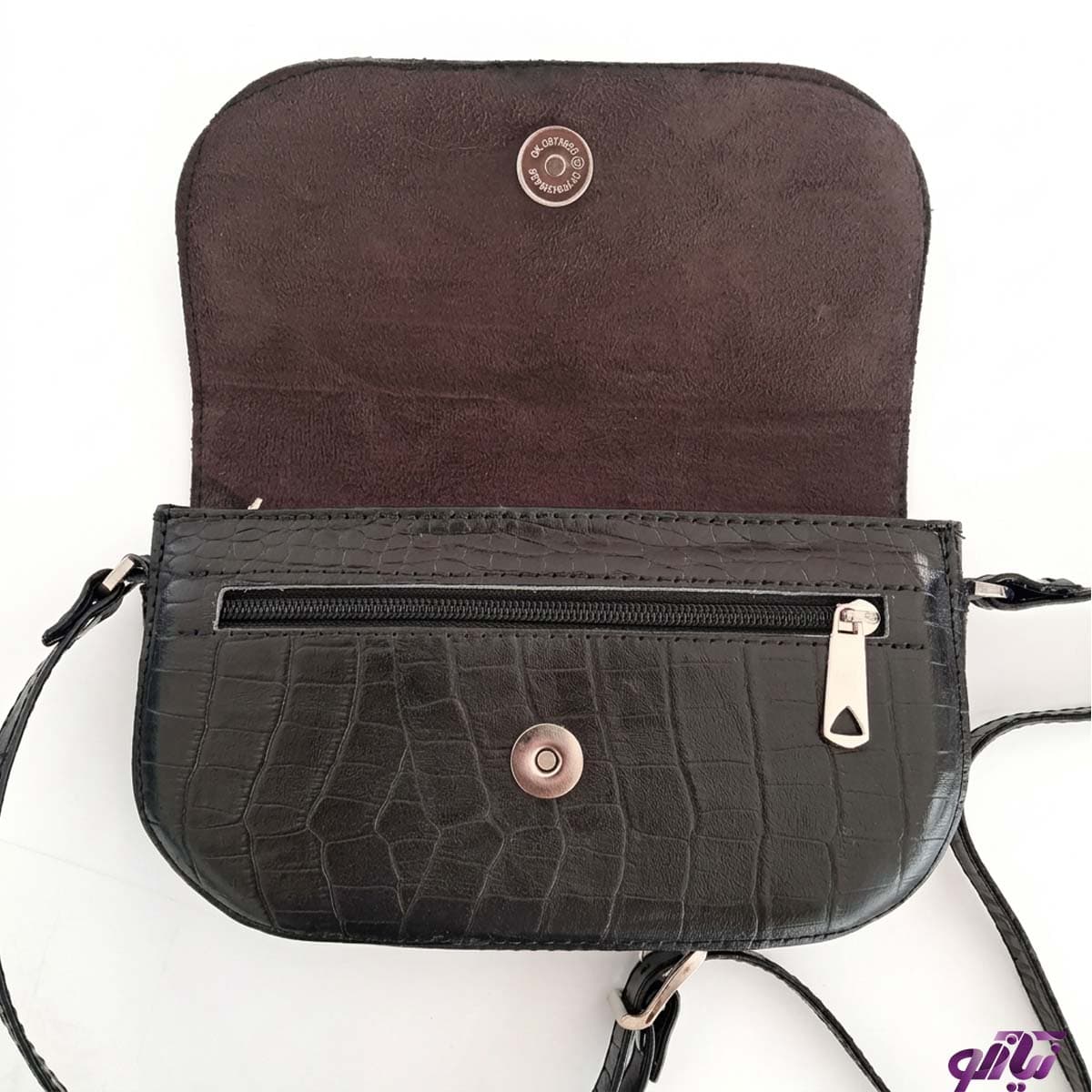 کیف دوشی کوچک زنانه چرم مدل آرنیکا B321 — تصویر ۴