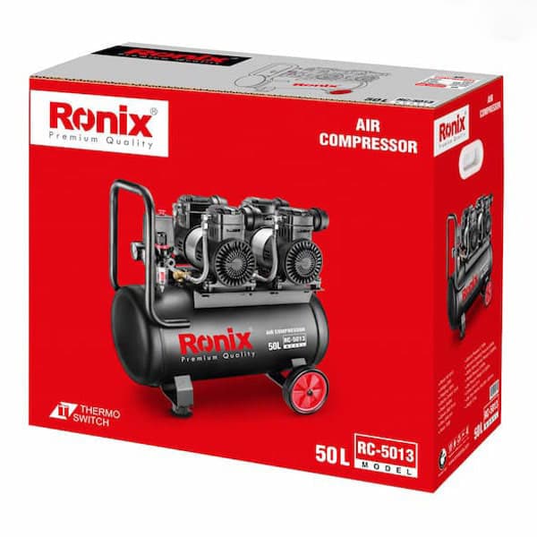 کمپرسور باد سایلنت رونیکس 50 لیتری مدل RC-5013 — تصویر ۱۱