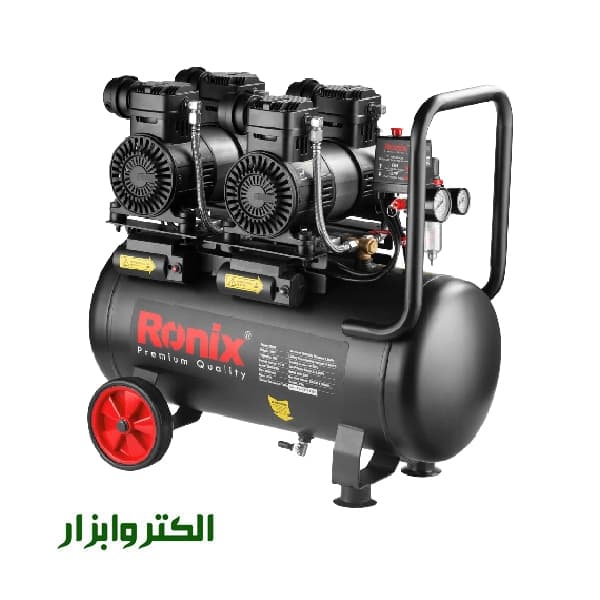 کمپرسور باد سایلنت رونیکس 50 لیتری مدل RC-5013 — تصویر ۳