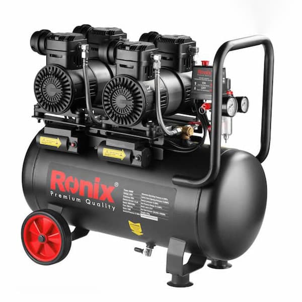 کمپرسور باد سایلنت رونیکس 50 لیتری مدل RC-5013 — تصویر ۶