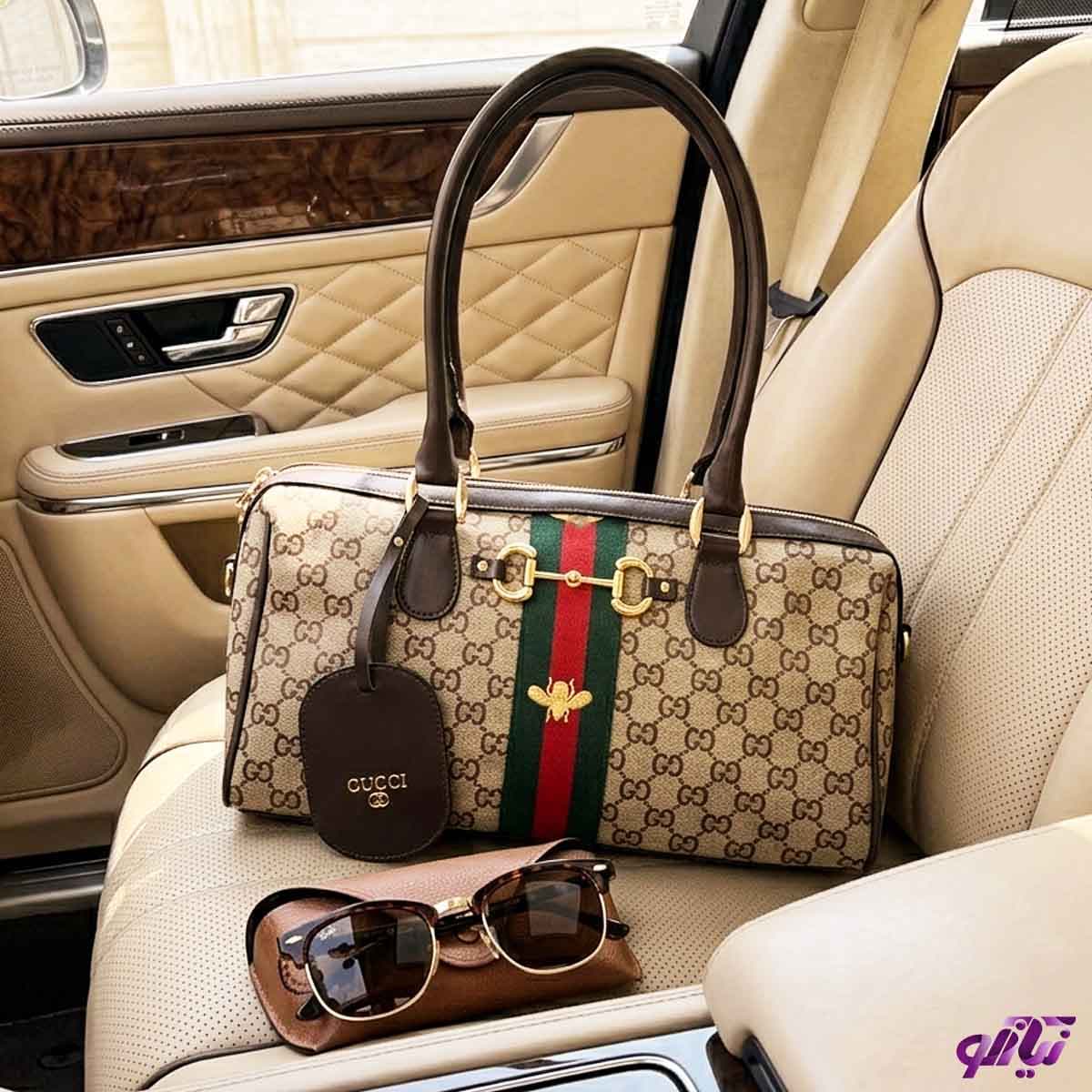 کیف بوستون گوچی طرح بورستو کد C952
