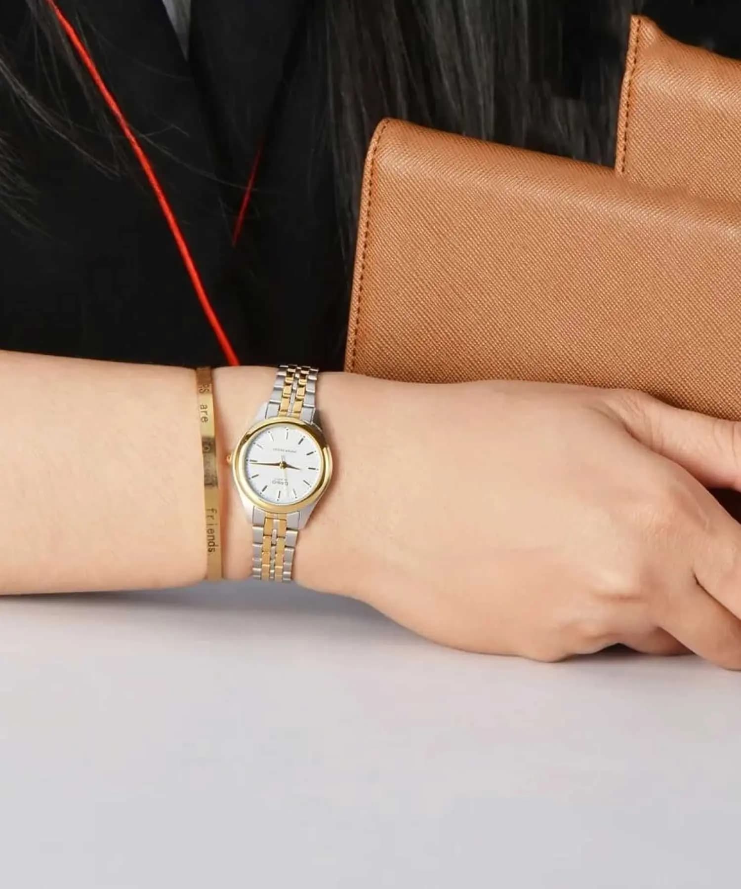 ساعت مچی زنانه کاسیو اورجینال CASIO LTP-1129G-7ARDF (اورجینال) — تصویر ۹