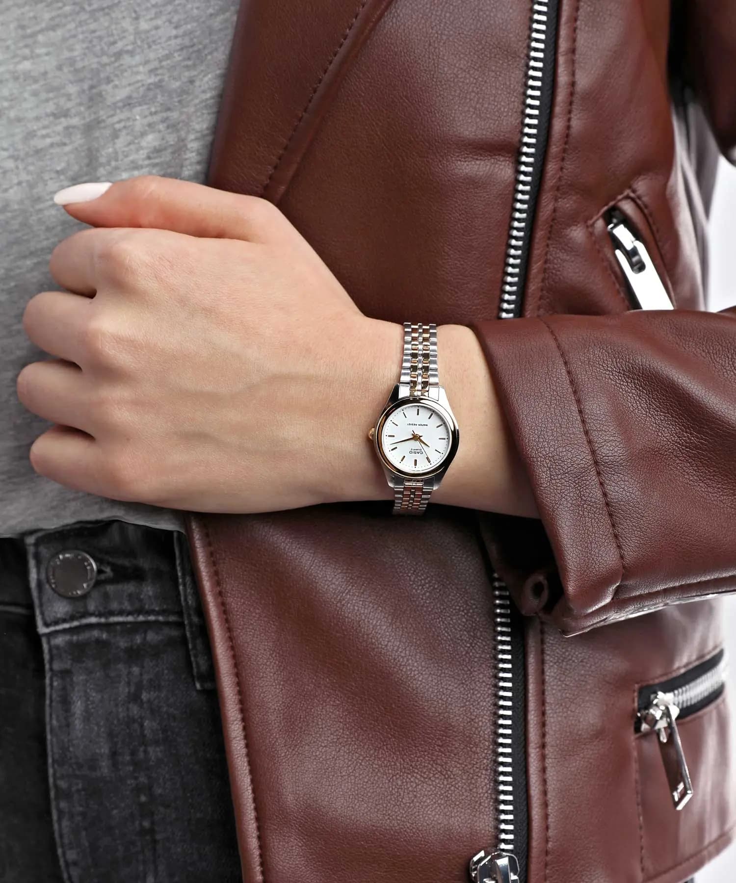 ساعت مچی زنانه کاسیو اورجینال CASIO LTP-1129G-7ARDF (اورجینال) — تصویر ۱۰