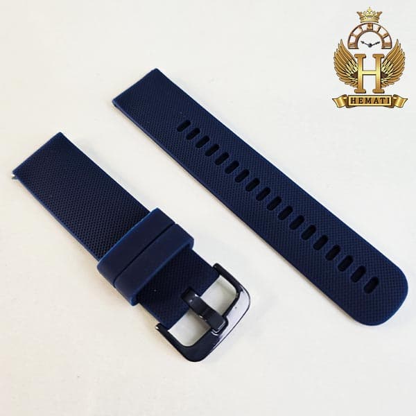 بند ساعت مچی سیلیکونی طرح دار BAND16203 (سایز 22) — تصویر ۴