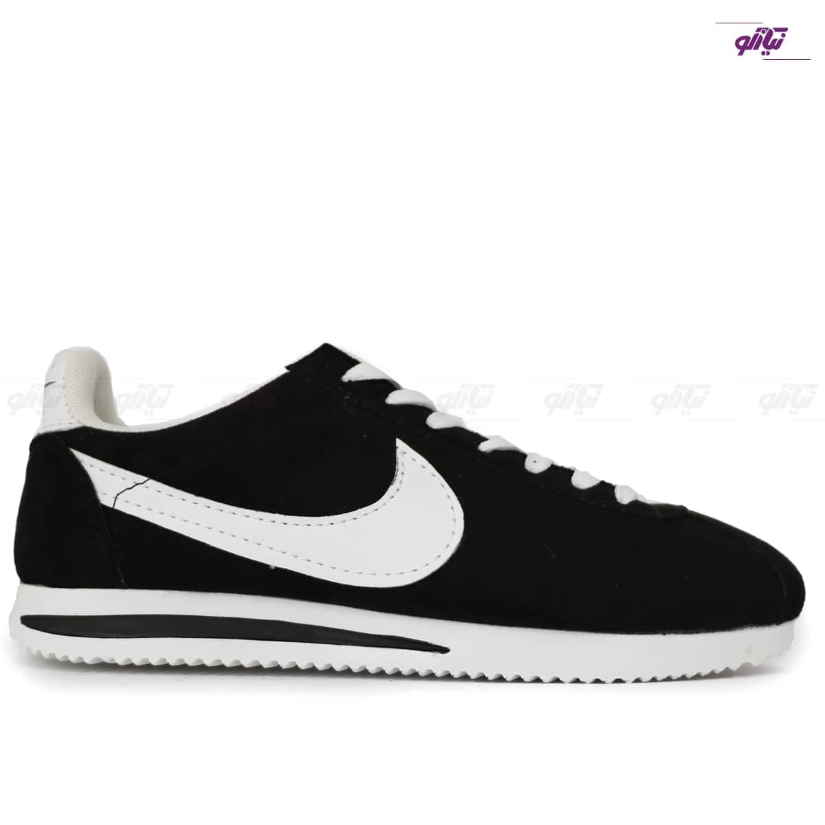 کفش دخترانه نایک کورتز Cortez مشکی — تصویر ۴