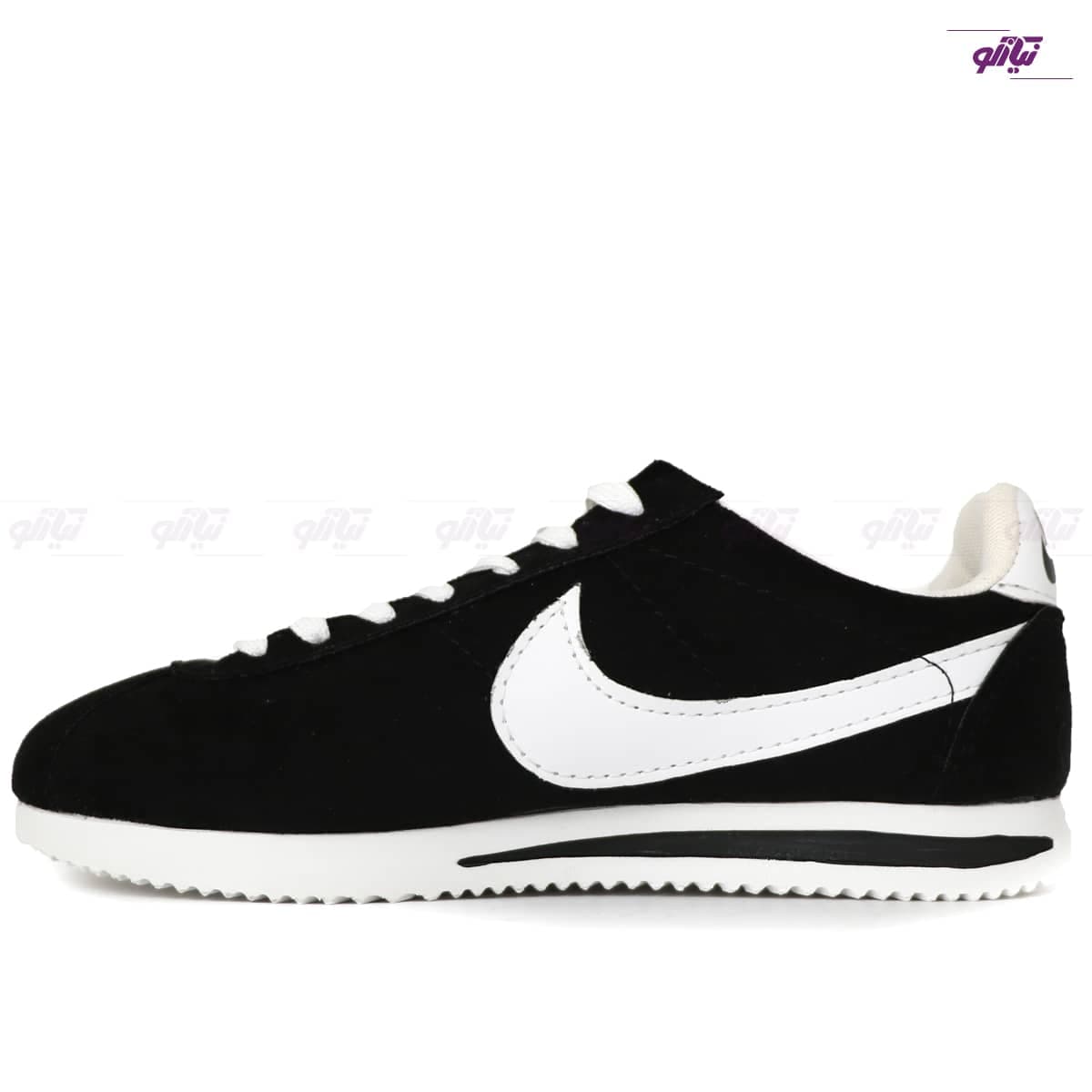 کفش دخترانه نایک کورتز Cortez مشکی — تصویر ۵