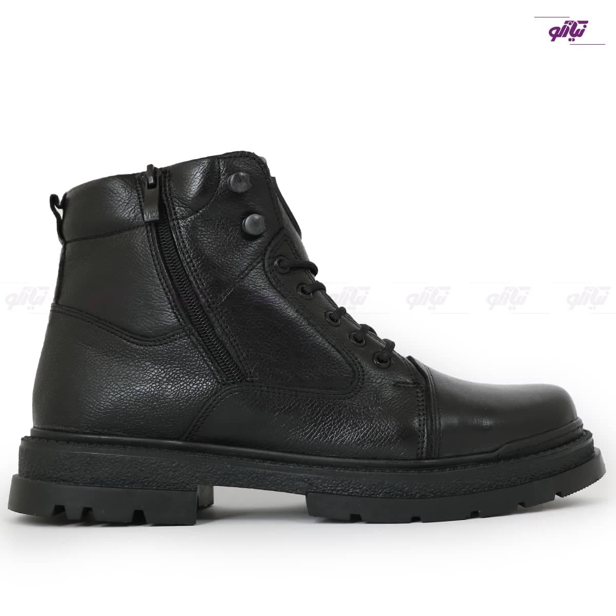 نیم بوت مردانه چرم تیام کد B850 — تصویر ۴