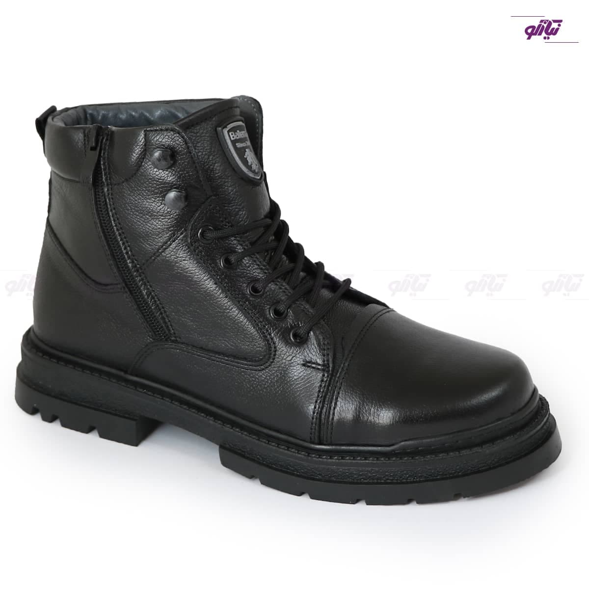 نیم بوت مردانه چرم تیام کد B850 — تصویر ۳