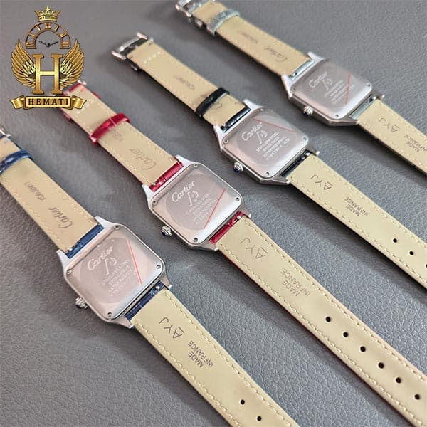 ساعت مچی اسپرت کارتیر مدل دمونت CARTIER SANTOS DUMONT CSDL106 (قاب متوسط) — تصویر ۵