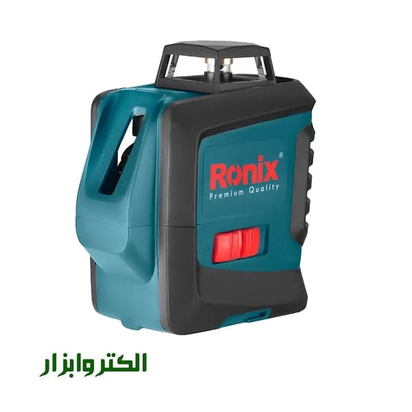 تراز لیزری دوخط 360 درجه رونیکس با قابلیت عملکرد شاقول RH-9504 — تصویر ۳