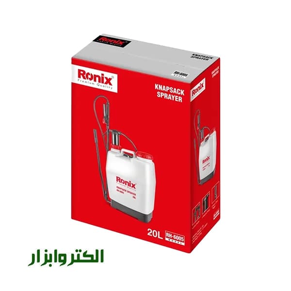 سم پاش دستی 20 لیتری رونیکس مدل RH-6005 — تصویر ۴