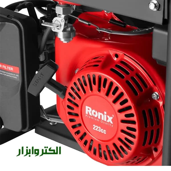 ژنراتور بنزینی 4000 وات رونیکس مدل RH-4781 — تصویر ۵