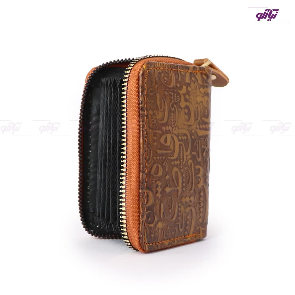 کیف جاکارتی چرمی طرح‌دار H771 — تصویر ۴