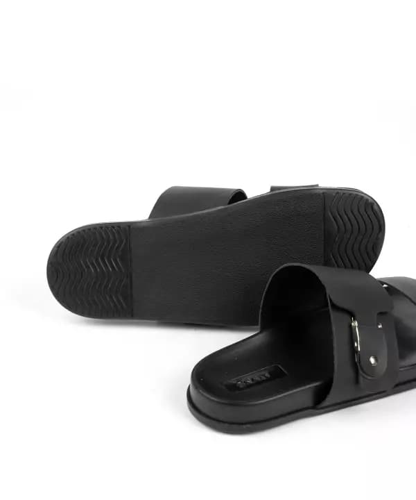 صندل مردانه چرم مصنوعی صاد مدل KG3701 — تصویر ۲