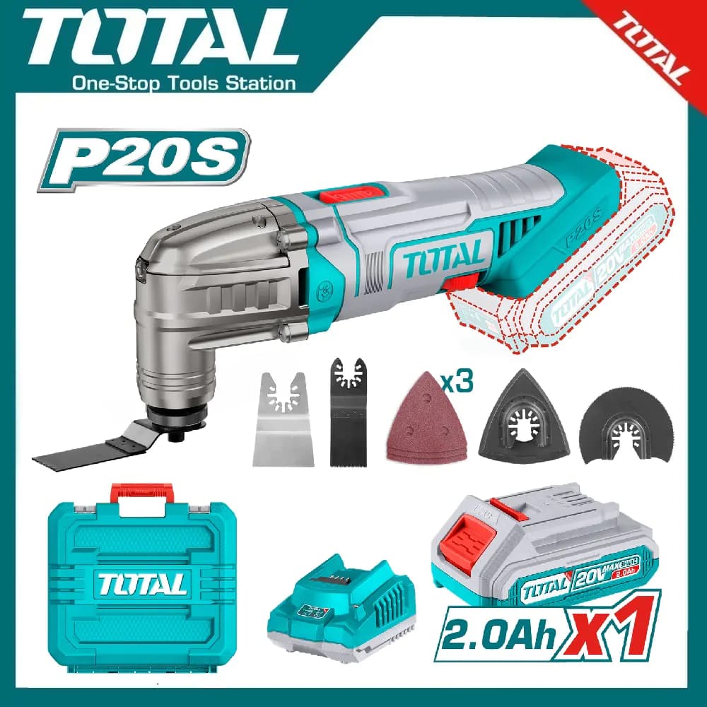 ابزار چندکاره شارژی TOTAL 20V مدل TMLI20228 — تصویر ۲