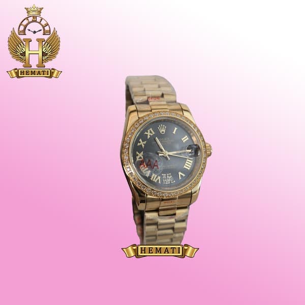 ساعت زنانه رولکس دیت جاست Rolex Datejust RODJL551 (صفحه طوسی)