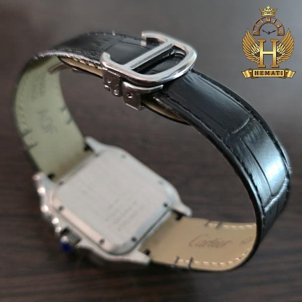 ساعت مچی مردانه کارتیر د سانتوس Cartier De Santos CDSM101 — تصویر ۵