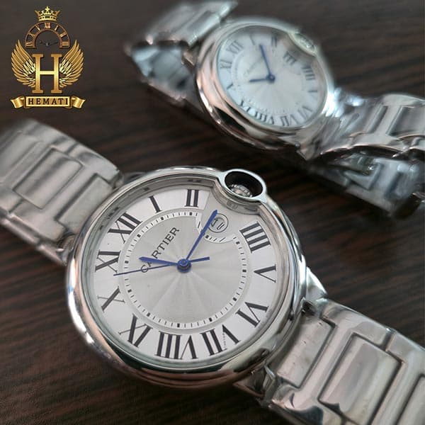 ساعت ست زنانه و مردانه کارتیر بالن بلو CARTIER BALLON BLEU CBBST100 — تصویر ۲