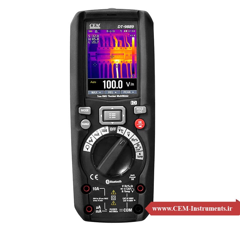 مولتی متر دارای دوربین حرارتی CEM DT9889