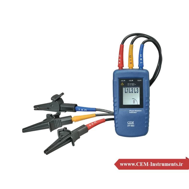 توالی سنج فاز سم مدل CEM DT-901