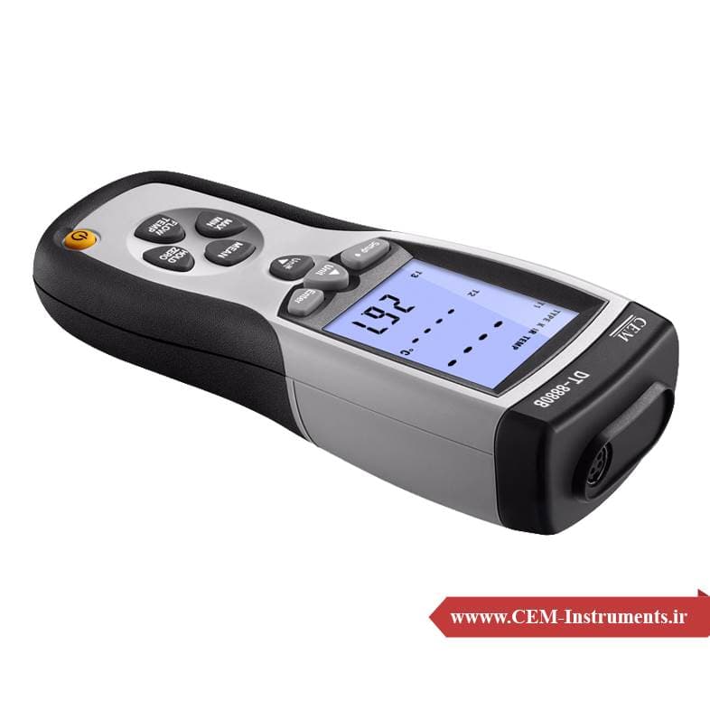 هات وایر و آنمومتر حرارتی سم مدل CEM DT-8880 — تصویر ۴