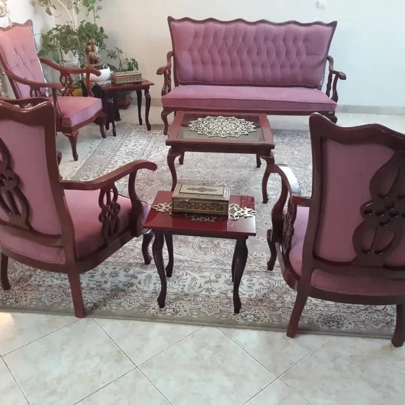 مبل کلاسیک عروس مدل اتریشی 9نفره — تصویر ۳