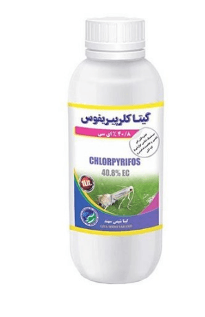 سم حشره کش (دورسبان) كلرپريفوس 40/8% EC یک لیتری