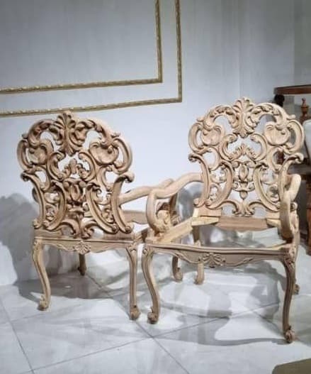 کلاف خام مبل کلاسیک 9نفره مدل کینگ
