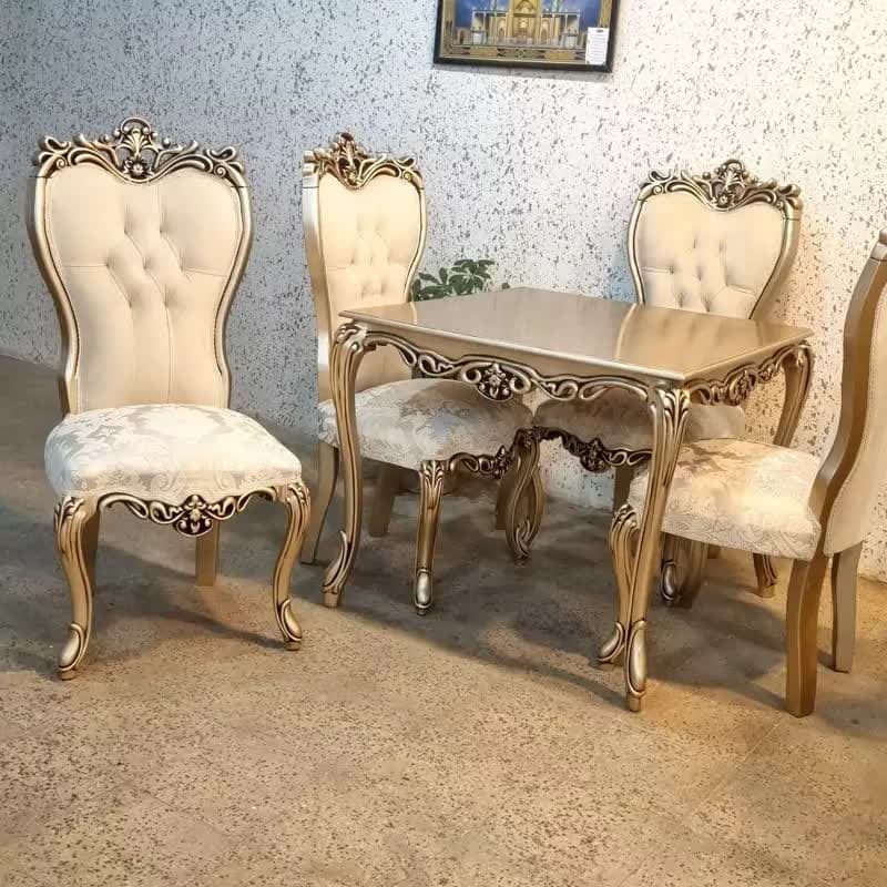 نهارخوری 4 نفره مدل افسون رنگبندی به سلیقه مشتری