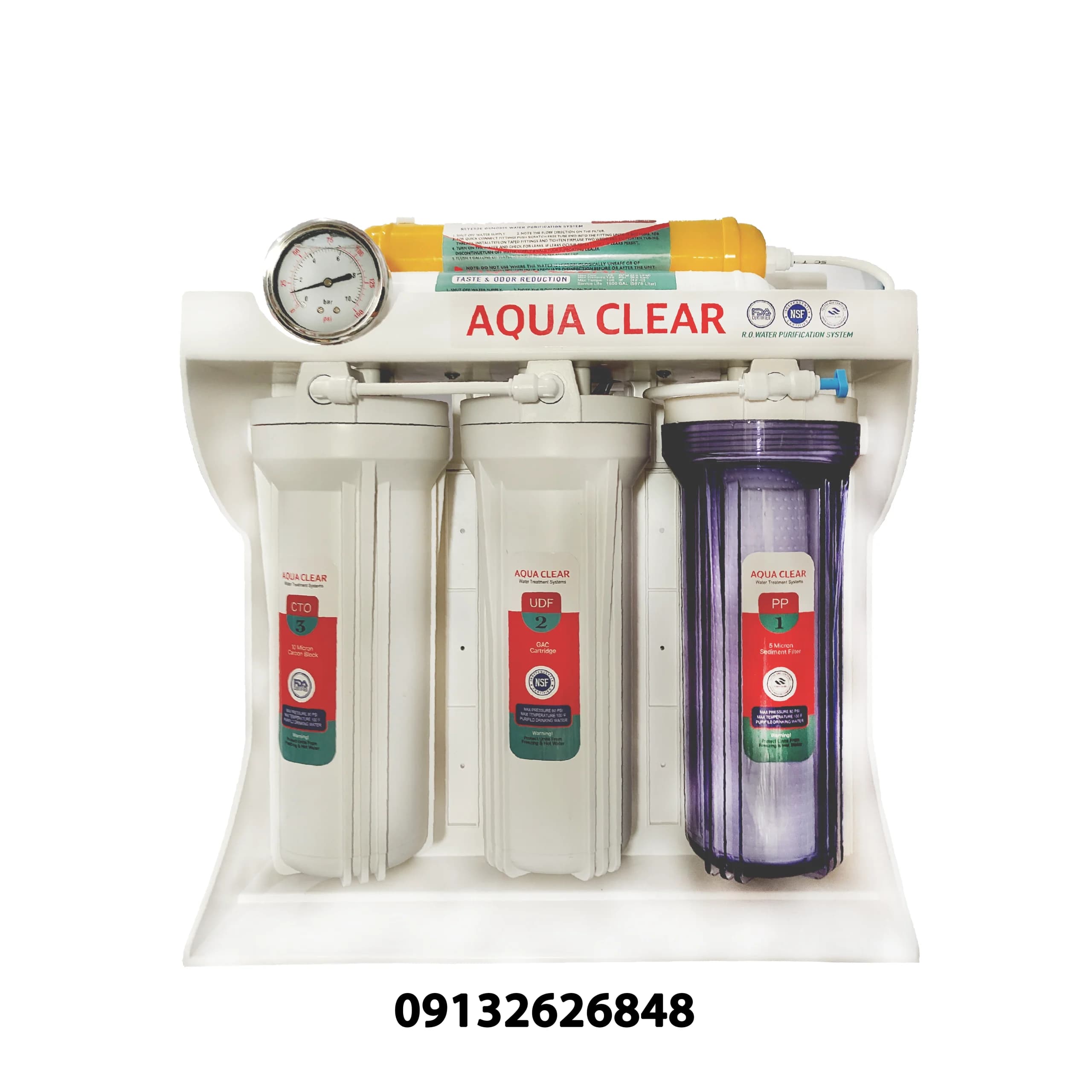 دستگاه تصفیه آب آکوا کلیر 6 مرحله – AQUA CLEAR