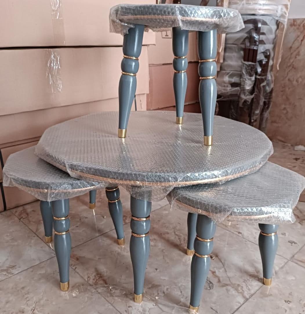 جلومبلی و عسلی4تکه مدل گرد کد20 — تصویر ۶