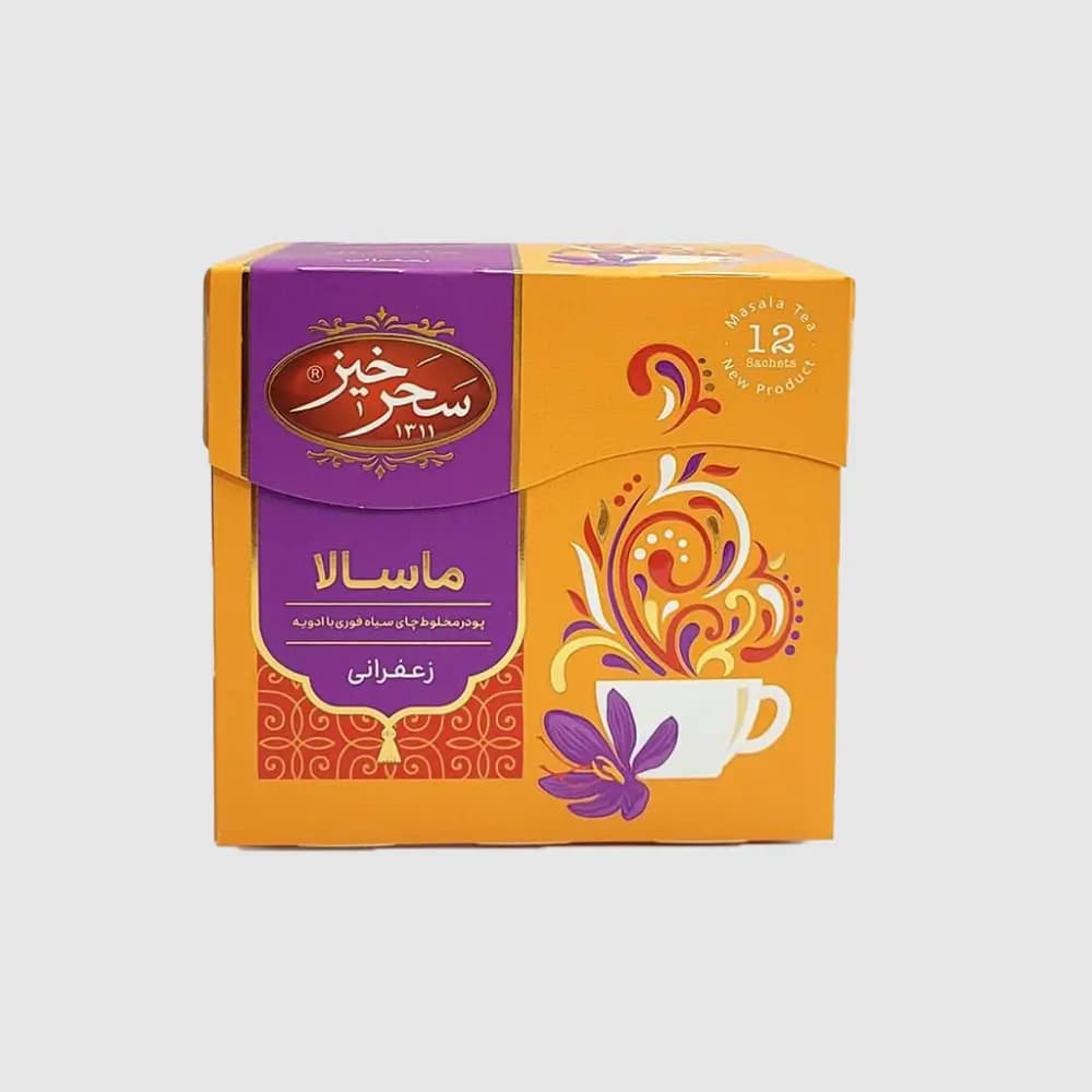 چای ماسالا زعفرانی