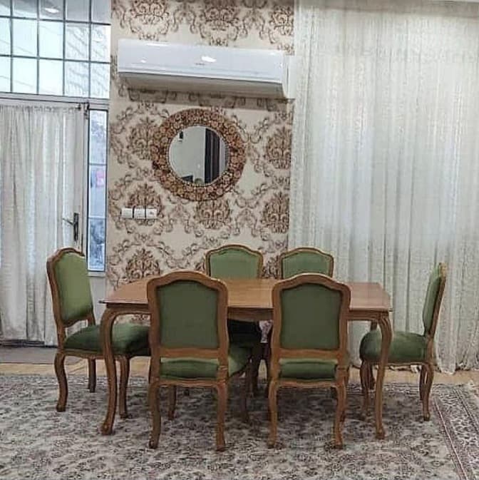 نهارخوری مدل فرانسوی 4 نفره رنگبندی سفارشی — تصویر ۴