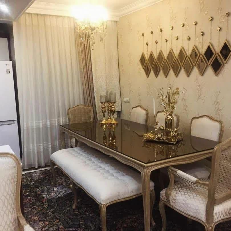 نهارخوری مدل فرانسوی 4 نفره رنگبندی سفارشی — تصویر ۷