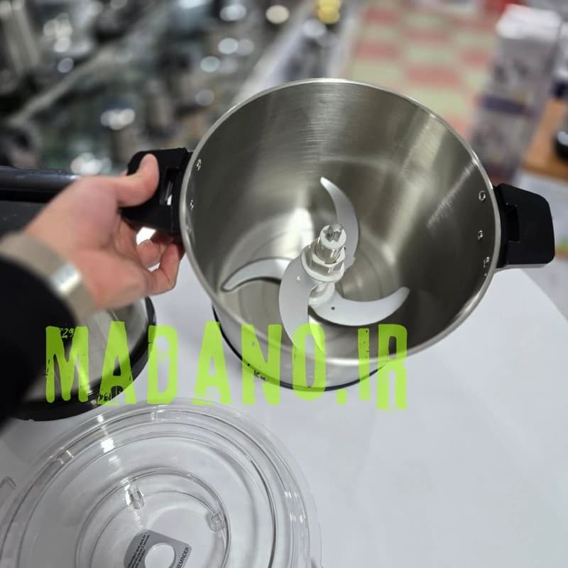 خردکن و غذا ساز استیل 10 لیتری دی اس پی Dsp — تصویر ۶