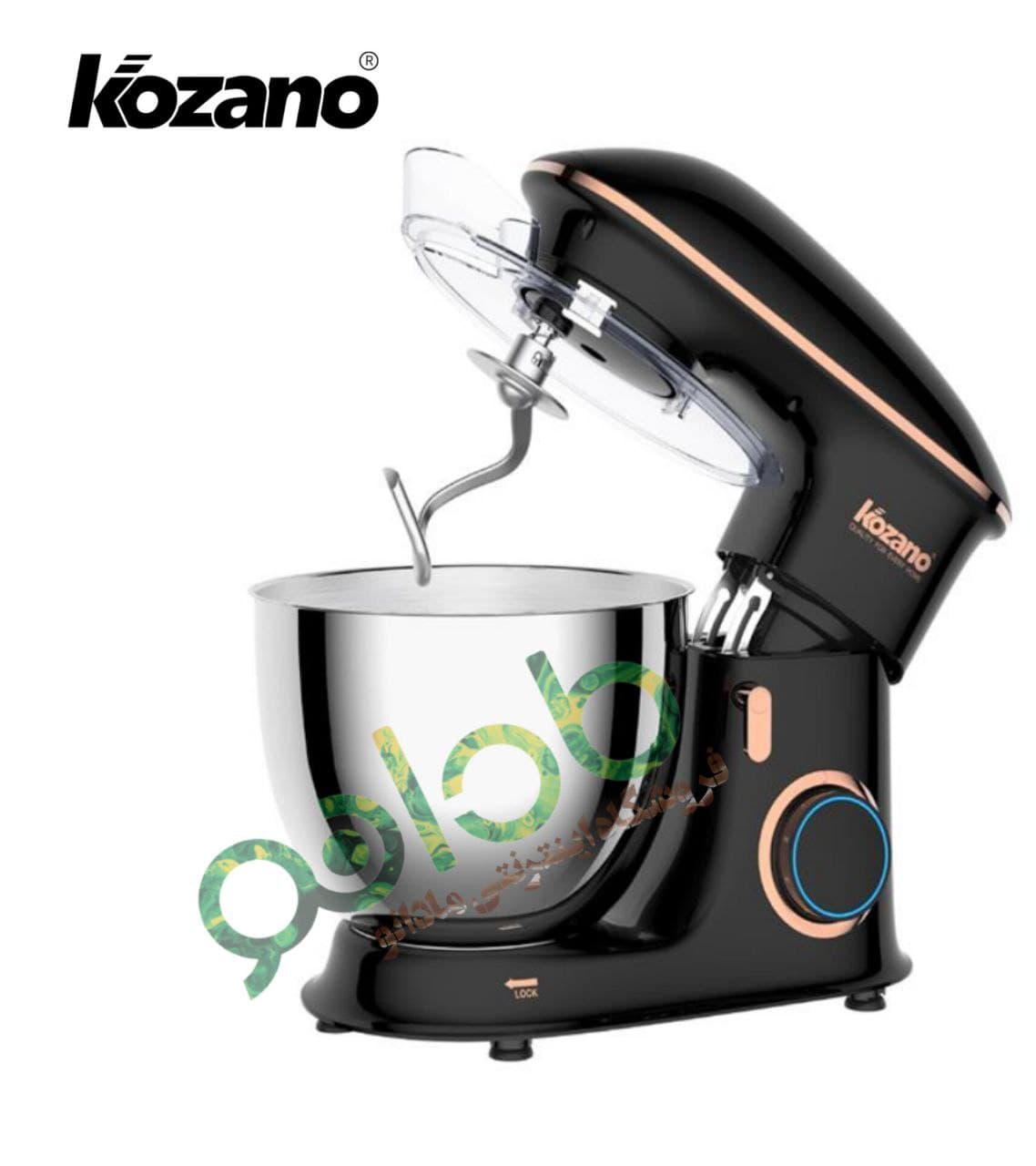 همزن حرفه ای کوزانو 8 لیتری Kozano مدل:SM803 — تصویر ۳