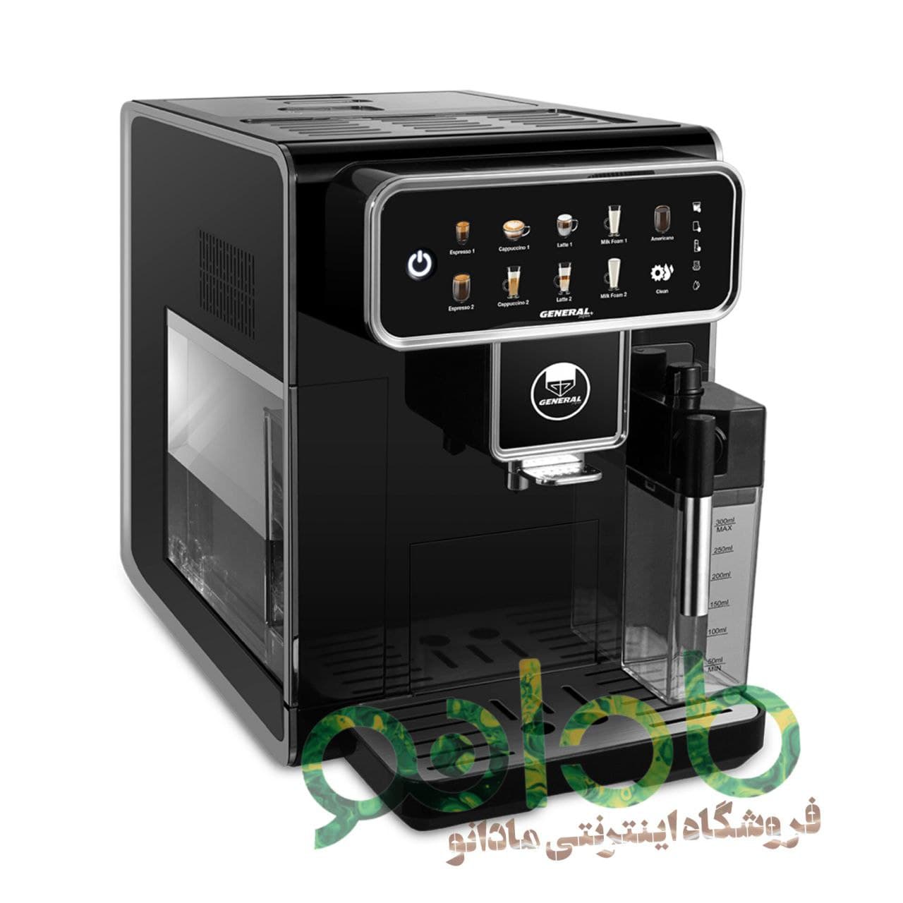 اسپرسو ساز و قهوه ساز تمام اتوماتیک جنرال ژاپن مدل:GE-9869 — تصویر ۲